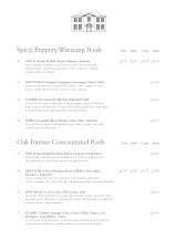 Menus & Prices, The Assembly House, Norwich