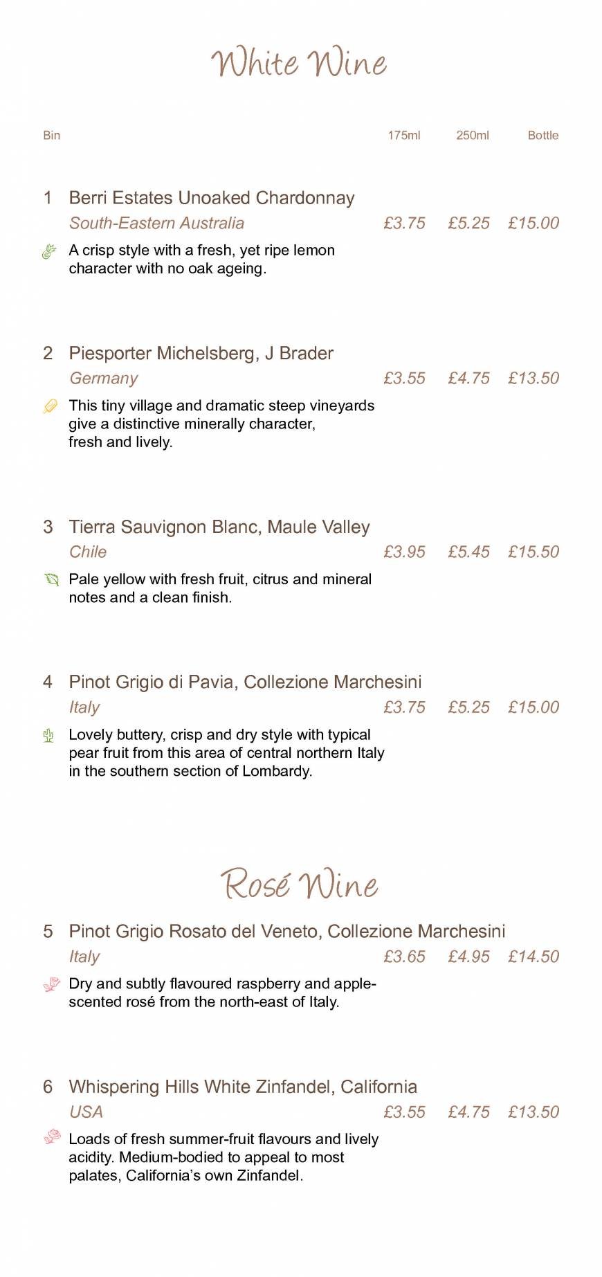  Pricelists of The Lazy Otter Restaurant & Bar Cambridge Rd, Stretham - Photo 7 of 10