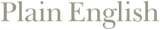 Plain English - Cupboard Makers, Stowmarket