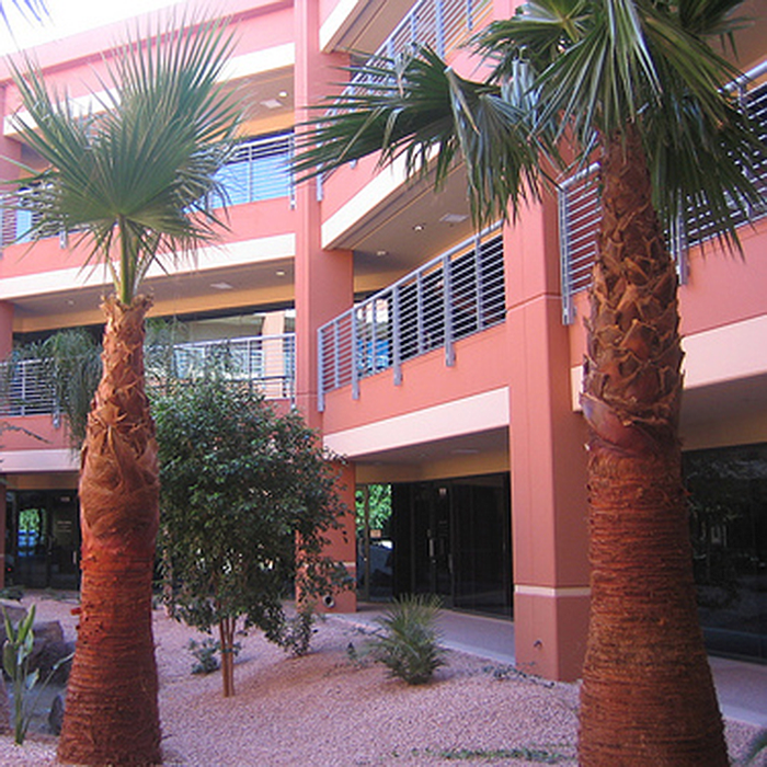 Chandler Falls courtyard Office Building of Joan Bundy Law 1490 South Price Road, Suite 214 - Photo 2 of 4