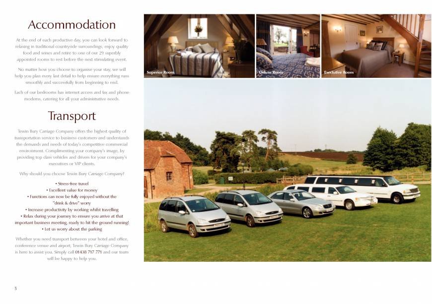  Pricelists of Tewin Bury Farm Hotel Hertford Road (B1000) - Photo 8 of 32