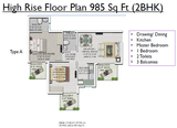 Supertech Officers Enclave  Supertech Officer's Enclave-Offering Independent Floors for Govt Emp. Sohna Road, Sector 2, Gurgaon 