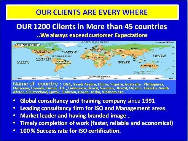 Global Manager Group's coustomers are everywhere around the world - more than 1200 global clientes. Global Manager Group - Profile of ISO Certification Consultancy 904, Samudra Annexe, Off. C.G. Road - Photo 1 of 5 Global Manager Group's coustomers are everywhere around the world - more than 1200 global clientes. Global Manager Group - Profile of ISO Certification Consultancy 904, Samudra Annexe, Off. C.G. Road - Photo 1 of 5