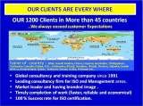 Global Manager Group's coustomers are everywhere around the world - more than 1200 global clientes. ISO Certification Consultancy 904, Samudra Annexe, Off. C.G. Road 