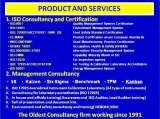 Products and Services for ISO certification offered by Global Manager Group, ISO Certification Consultancy, Ahmedabad