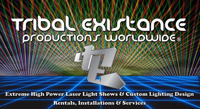 Laser light show rental production services laser logo graphic display sky laser show event design New Album Extreme Sky Laser Light Show Rentals of Tribal Existance Productions Worldwide 150 Raleys Towne Centre #1792 - Photo 1 of 4