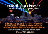 sky laser show rental civic event services by Tribal Existance Productions Worldwide, Tribal Existance Productions Worldwide, Rohnert Park