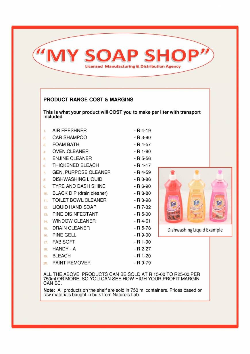  Pricelists of Natures Lab 7 Ivory street - Photo 4 of 10