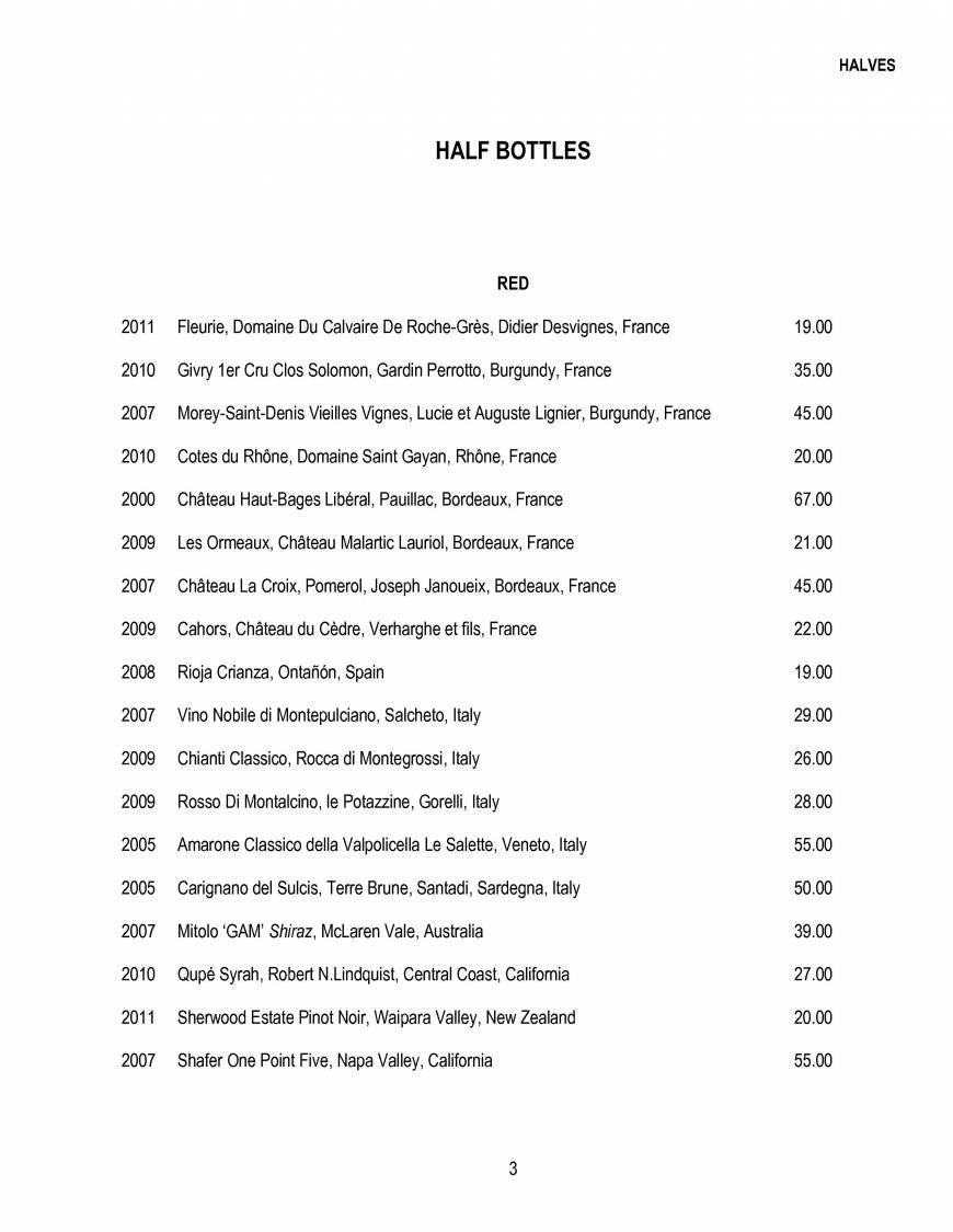  Pricelists of The Glasshouse Restaurant- Kew 14 Station parade, Kew - Photo 3 of 28