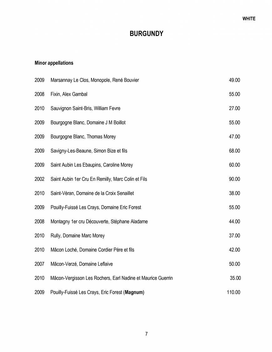  Pricelists of The Glasshouse Restaurant- Kew 14 Station parade, Kew - Photo 7 of 28