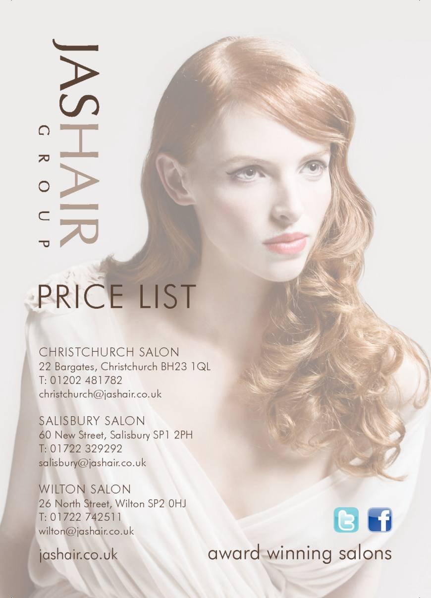  Pricelists of JAS Hair Salon Group 26 North Street - Photo 1 of 2