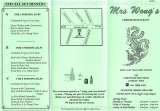 Menus & Prices, Mrs Wong's Chinese Restaurant Streatham, Streatham