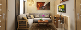 Living Room Design Online, Online Interior Designer for Home - Kataak, Noida