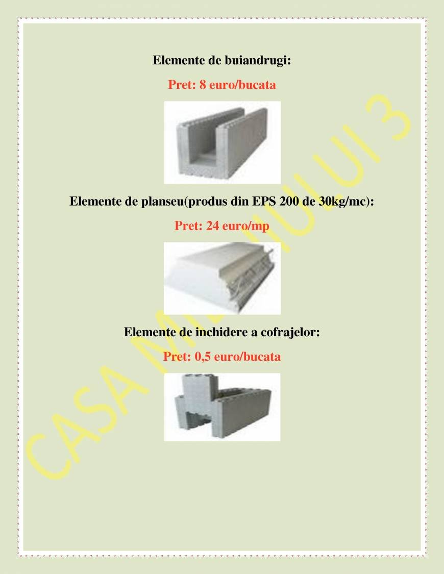  Pricelists of COFRAJE DIN POLISTIREN PENTRU CONSTRUCTII Piata 1 Mai nr. 3 - Photo 8 of 8