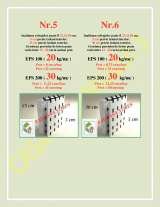 Menus & Prices, COFRAJE DIN POLISTIREN PENTRU CONSTRUCTII, Cluj- Napoca