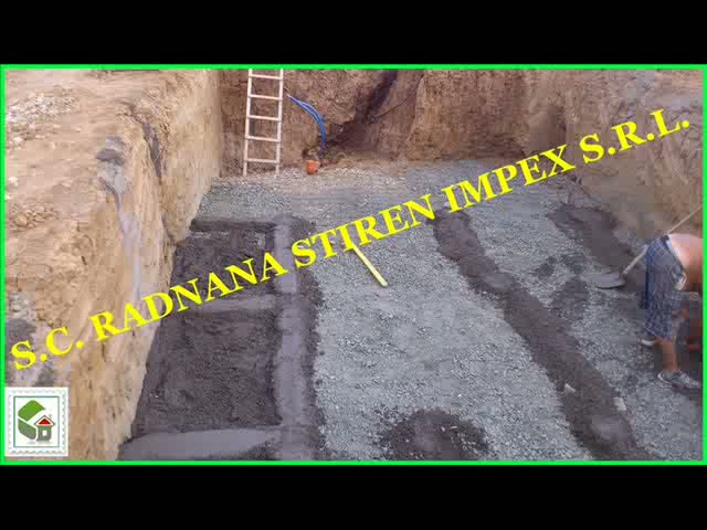 Piscina construita cu cofraje din polistiren expandat.wmv