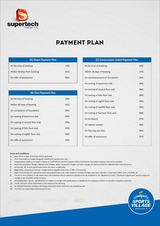 Menus & Prices, Supertech Sports Village, Noida