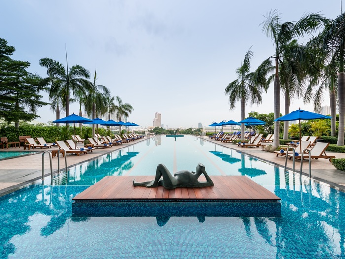 Chatrium Hotel Riverside Bangkok - Swimming Pool Chatrium Hotel Riverside Bangkok of Chatrium Hotel Riverside Bangkok 28 Charoenkrung Road, Watprayakrai Bangkholame - Photo 61 of 68