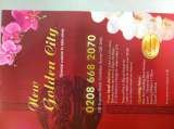 Menus & Prices, New Golden City Chinese Takeaway, Coulsdon