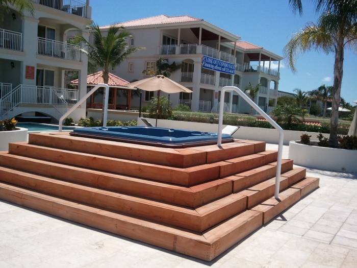 HOT TUB AT TERRACE LEVEL Profile Photos of vacations 7 resorts international 107 turtle cove drive - Photo 17 of 18