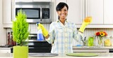 Young woman cleaning kitchen, House Cleaning Fort Lauderdale - ExecMaid, Fort Lauderdale
