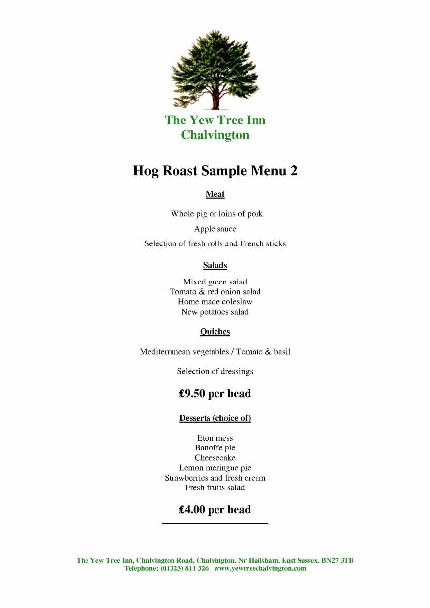  Pricelists of The Yew Tree Inn - Chalvington Chalvington Road - Photo 6 of 14