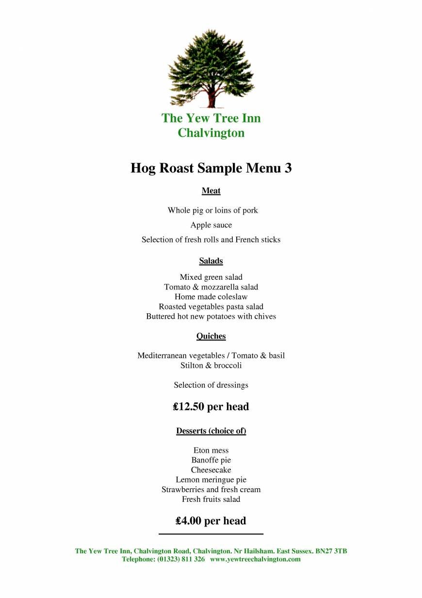  Pricelists of The Yew Tree Inn - Chalvington Chalvington Road - Photo 7 of 14