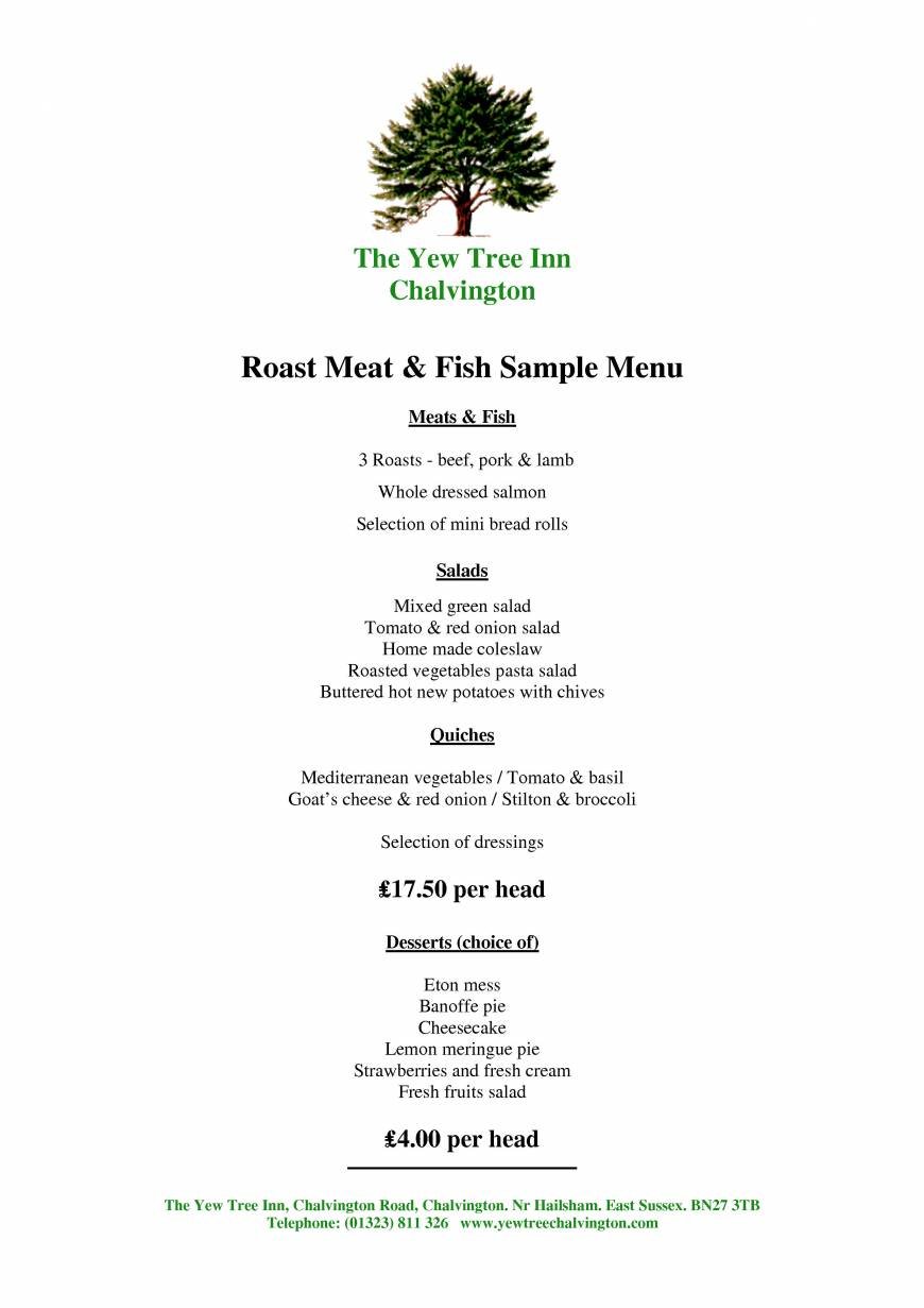  Pricelists of The Yew Tree Inn - Chalvington Chalvington Road - Photo 8 of 14