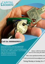 Capital Locksmith | Emergency locksmith services	Silver Spring, Silver Spring