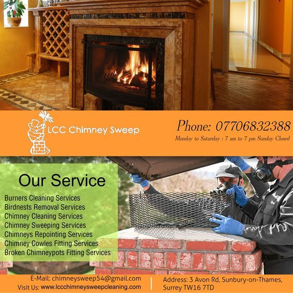 Profile Photos of LCC Chimney Sweep | Chimney cleaning in Surrey 3 Avon Rd, Sunbury-on-Thames - Photo 1 of 1