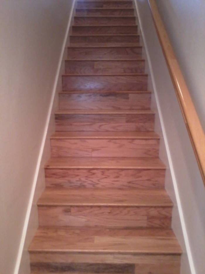 Old glory 3 inch OGO321_wildermess hardwood floor installed on steps installations photos floorswedo.com of Floors We Do 6110 Lemmon Ave - Photo 2 of 8 Old glory 3 inch OGO321_wildermess hardwood floor installed on steps installations photos floorswedo.com of Floors We Do 6110 Lemmon Ave - Photo 2 of 8