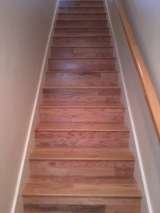 Old glory 3 inch OGO321_wildermess hardwood floor installed on steps  , Floors We Do, Dallas