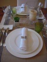 Elegant table setting at La Serviette Blanche Profile Photos of La Serviette Blanche 4, Rue La Fontaine, - Photo 16 of 17