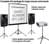 CFM - Projector AV Hire Audio Visual Companies Cambridge Peterborough Huntingdon Norwich Norfolk Bury St Edmunds Ipswich Suffolk Cambridgeshire - Call Us On 0843 289 2798, Cambridgeshire & West Suffolk