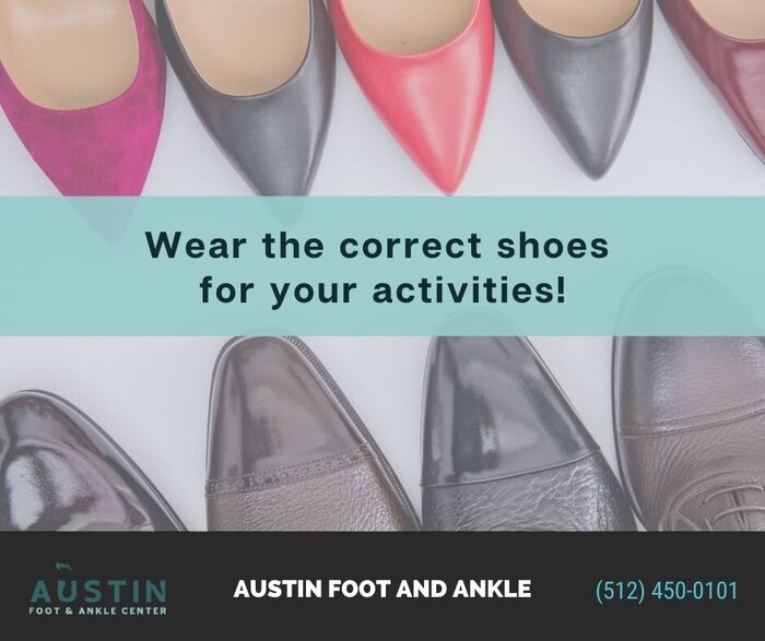 The perfect shoe is specific to you and your chosen activity, but it can be tough to sort through the hundreds of shoe options out there. Make sure you choose the correct shoes for your activities. https://austintoefungus.yolasite.com<br />
New Album of Austin Foot & Ankle Center 9012 Research Blvd #C13 - Photo 18 of 18 The perfect shoe is specific to you and your chosen activity, but it can be tough to sort through the hundreds of shoe options out there. Make sure you choose the correct shoes for your activities. https://austintoefungus.yolasite.com<br />
New Album of Austin Foot & Ankle Center 9012 Research Blvd #C13 - Photo 18 of 18