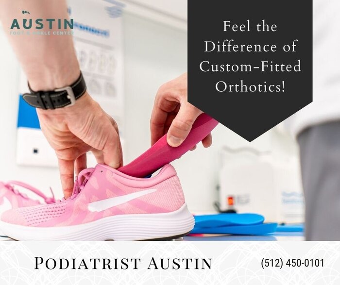 Being on your feet all day can lead to discomfort and pains in your feet and lower body. Feel the difference of custom-fitted orthotics. https://austintoefungus.webs.com<br />
New Album of Austin Foot & Ankle Center 9012 Research Blvd #C13 - Photo 17 of 18 Being on your feet all day can lead to discomfort and pains in your feet and lower body. Feel the difference of custom-fitted orthotics. https://austintoefungus.webs.com<br />
New Album of Austin Foot & Ankle Center 9012 Research Blvd #C13 - Photo 17 of 18