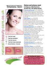 Menus & Prices, Natural Beauty Care - Home of Aloe Ferox, Doune