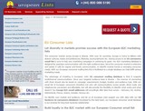 European consumer email database, Cambridge