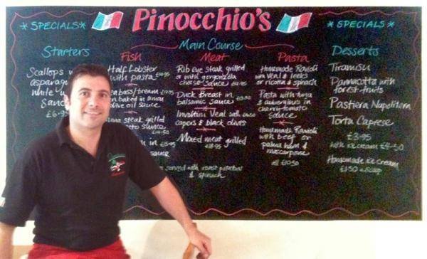 Profile Photos of pinocchios restaurant - authentic italian - pasta - pizzeria - canterbury 64 castle street - Photo 5 of 16