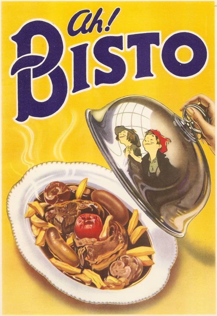 A must have for any kitchen wall, colourful sign featuring the well known Bisto gravy. The sign measures 30cm x 40cm.<br />
<br />
All of our signs have rounded corners and 4 pre drilled holes to screw the sign to the wall, this would make an ideal gift.<br />
<br />
Please al Nostalgic Adverts of Nostalgicadverts Spanslade road - Photo 4 of 18 A must have for any kitchen wall, colourful sign featuring the well known Bisto gravy. The sign measures 30cm x 40cm.<br />
<br />
All of our signs have rounded corners and 4 pre drilled holes to screw the sign to the wall, this would make an ideal gift.<br />
<br />
Please al Nostalgic Adverts of Nostalgicadverts Spanslade road - Photo 4 of 18