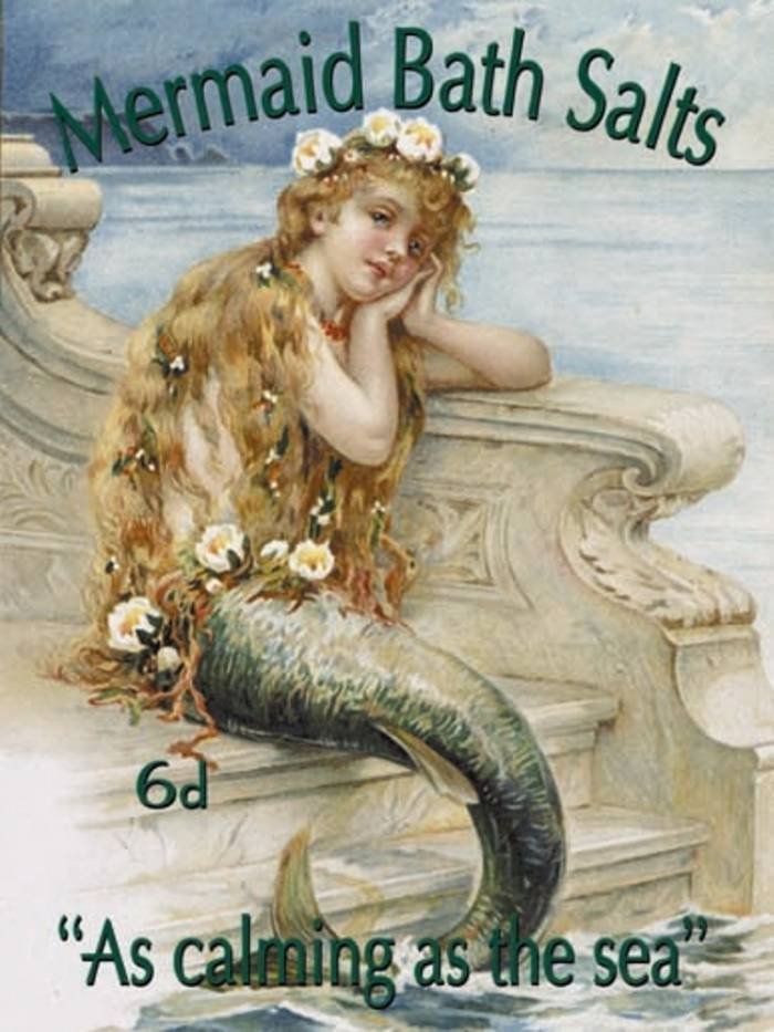 This sign is for Mermaid Soap a rather calming advert, size is 30cm x 40 cm.<br />
<br />
All of our signs have rounded corners and 4 pre drilled holes to screw the sign to the wall, this would make an ideal gift.<br />
<br />
Please also note that all of our signs are Reprodu Nostalgic Adverts of Nostalgicadverts Spanslade road - Photo 18 of 18 This sign is for Mermaid Soap a rather calming advert, size is 30cm x 40 cm.<br />
<br />
All of our signs have rounded corners and 4 pre drilled holes to screw the sign to the wall, this would make an ideal gift.<br />
<br />
Please also note that all of our signs are Reprodu Nostalgic Adverts of Nostalgicadverts Spanslade road - Photo 18 of 18