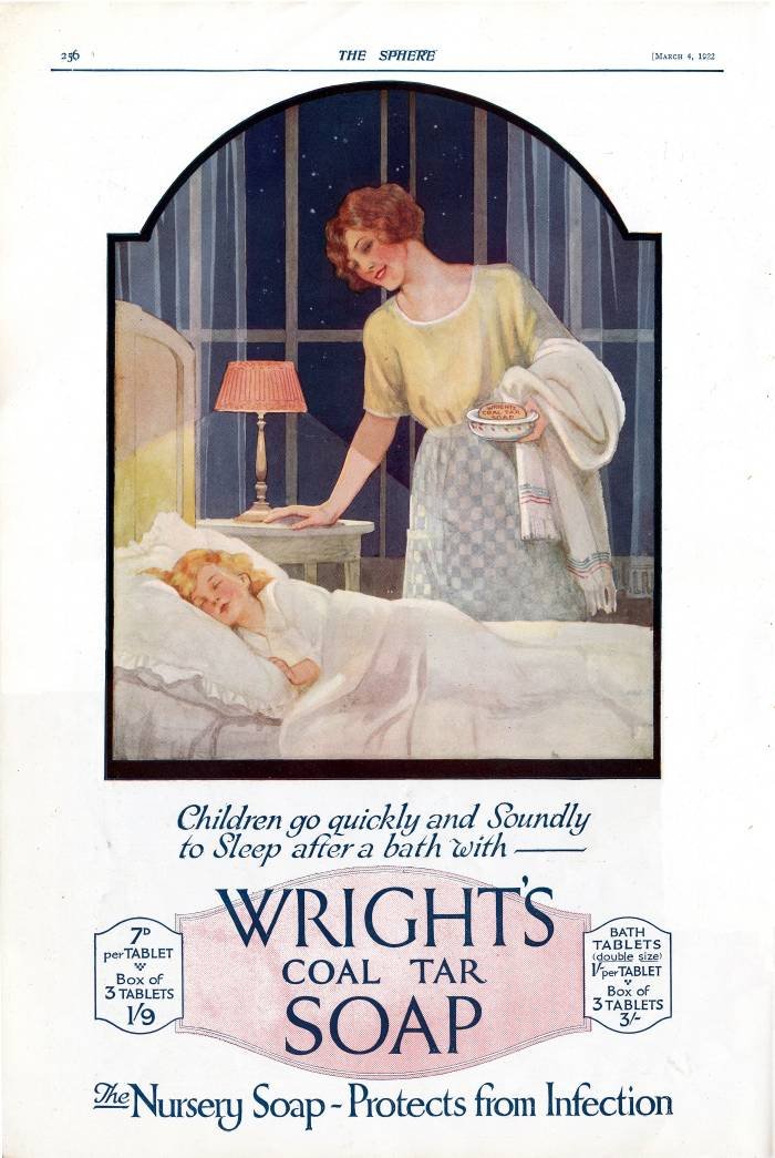 This sign is for Wright's Coal Tar Soap another beautiful sign that will transport you back in time, size is 30cm x 40 cm.<br />
All of our signs have rounded corners and 4 pre drilled holes to screw the sign to the wall, this would make an ideal gift.<br />
Price Nostalgic Adverts of Nostalgicadverts Spanslade road - Photo 2 of 18 This sign is for Wright's Coal Tar Soap another beautiful sign that will transport you back in time, size is 30cm x 40 cm.<br />
All of our signs have rounded corners and 4 pre drilled holes to screw the sign to the wall, this would make an ideal gift.<br />
Price Nostalgic Adverts of Nostalgicadverts Spanslade road - Photo 2 of 18
