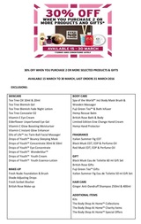 Menus & Prices, Thorbyns Trading, Southwold
