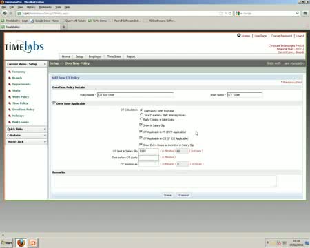 How to create Over Time Policy in Timelabs_(360p).flv