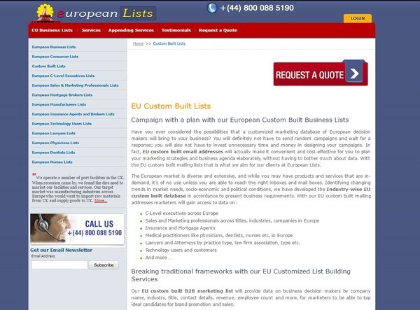  Profile Photos of EU customized marketing lists 48 Regent Street, Suite#1 - Photo 1 of 1