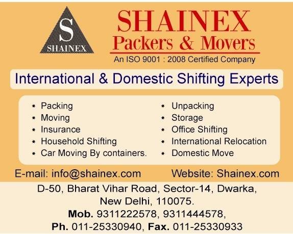 Shainex Packers and Movers Dwarka Profile Photos of Shainex Packers and Movers | Relocation Sevices | Movers Packers | Packing & Moving D - 50 Old Palam Road, Bharat Vihar Sector 14 Dwarka - Photo 4 of 9