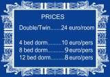 Menus & Prices, The Midland Hostel, Bucharest