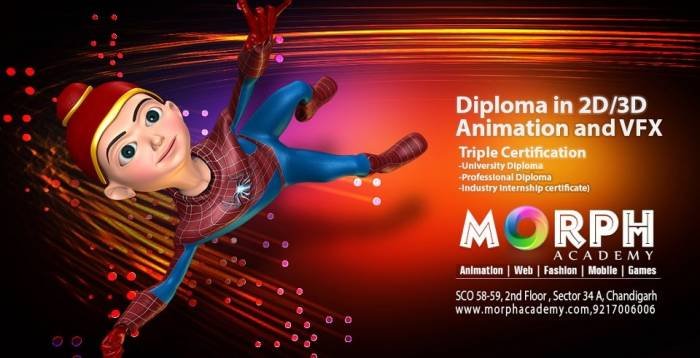 3D Animation and Vfx institute in Chandigarh PHOTOS  of Morph Academy-Animation institute in Chandigarh S.C.O 58-59,2nd Floor,Sector 34-A - Photo 6 of 14