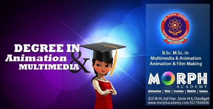 degree in Multimedia Animation  PHOTOS  of Morph Academy-Animation institute in Chandigarh S.C.O 58-59,2nd Floor,Sector 34-A - Photo 13 of 14
