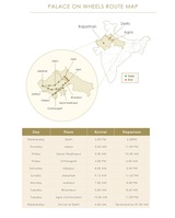 Menus & Prices, Palace on Wheels Booking - Luxury Train India, New Delhi
